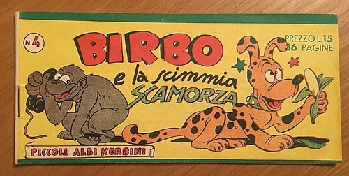 Striscia fumetto birbo la - e,