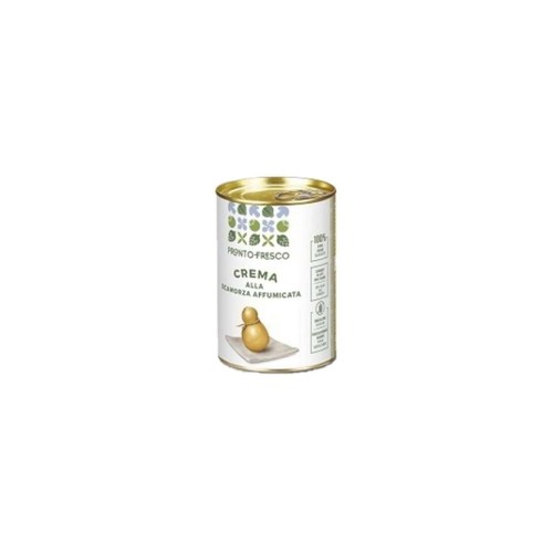 Crema scamorza affumicata - crema, di
